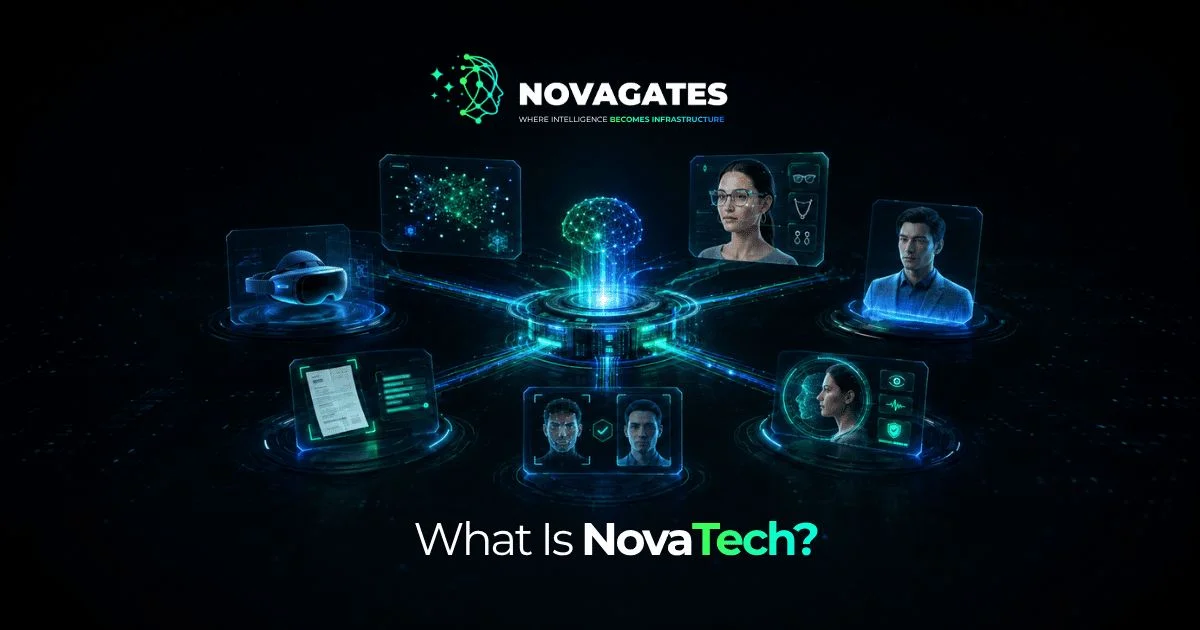 NovaTech technology infrastructure powering intelligent enterprise experiences
